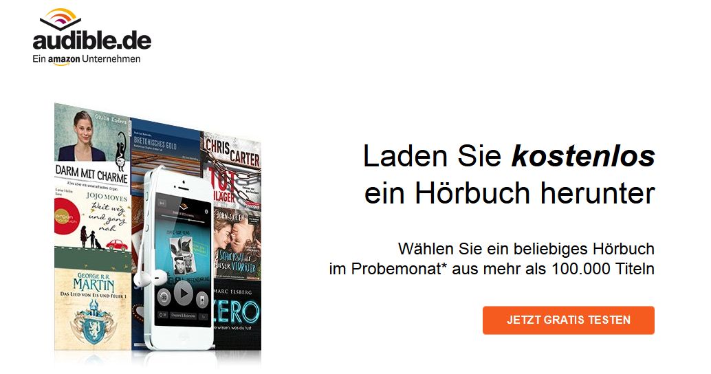 Gratis-Hörbuch von audible.de