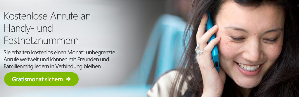 Mit Skype gratis um die Welt! 26 Skype gratis testen