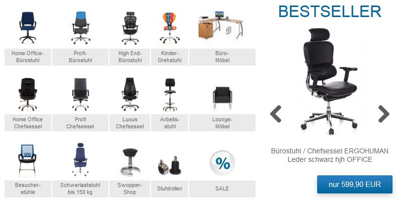 bürostuhl gutscheincode