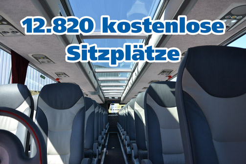 Dein Bus bringt dich gratis ans Ziel! 13 Gutschein Dein Bus