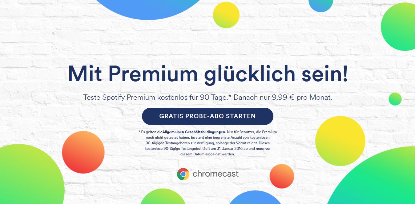 Spotify kostenlos testen