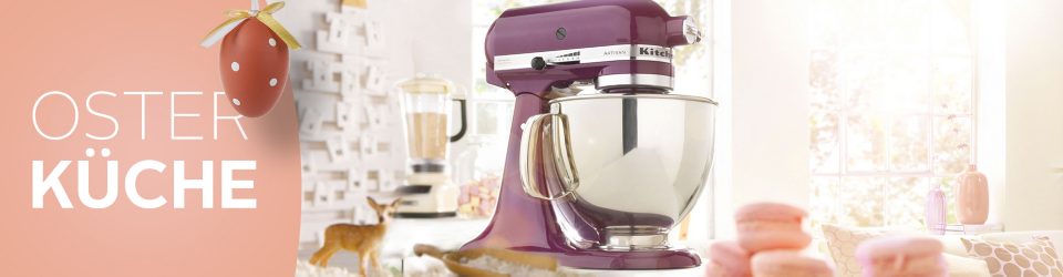 Top angesagt der KITCHENAID Artisan mit durchsichtiger Rührschüssel