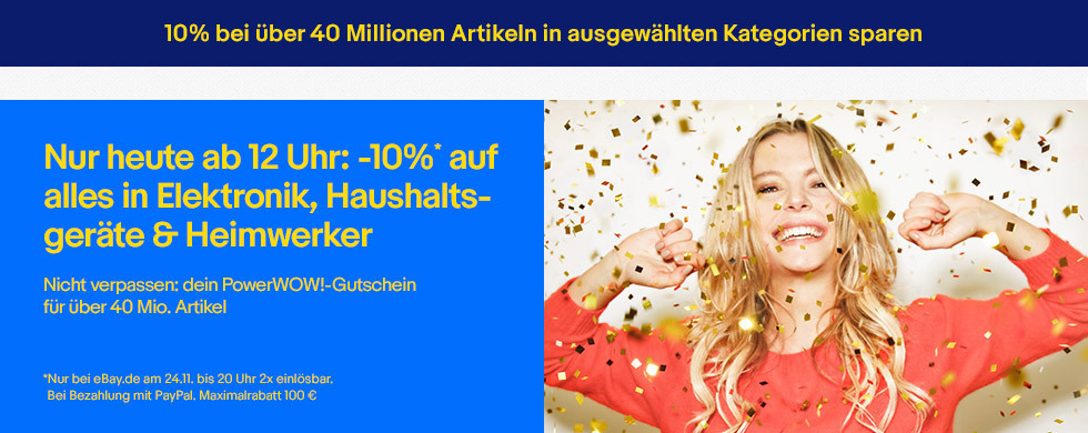 Das eBay WunderWOW! – eBay Gutschein sichern und mindestens 10% sparen 1 eBay fashion Gutschein