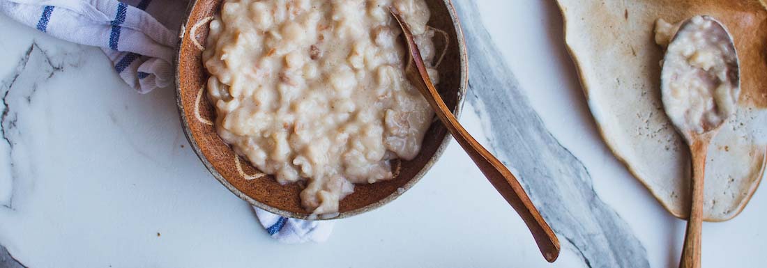 Eine Schüssel Porridge