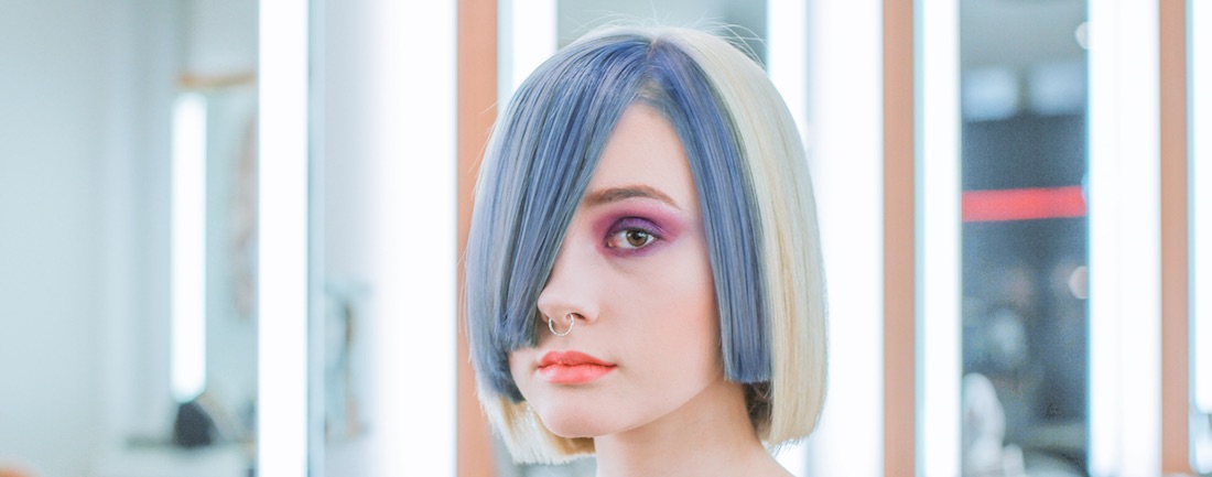 Gefärbte Haare