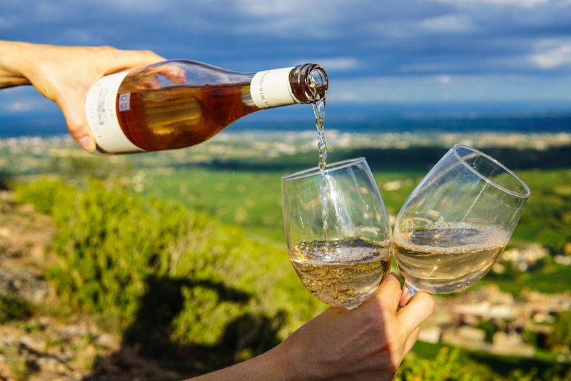Wein einschenken Rabattcoupons
