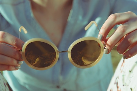 Sonnenbrille im Retro-Look | rabatte coupons