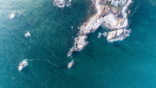 Felsige Buchten am Meer | Rabattcoupon