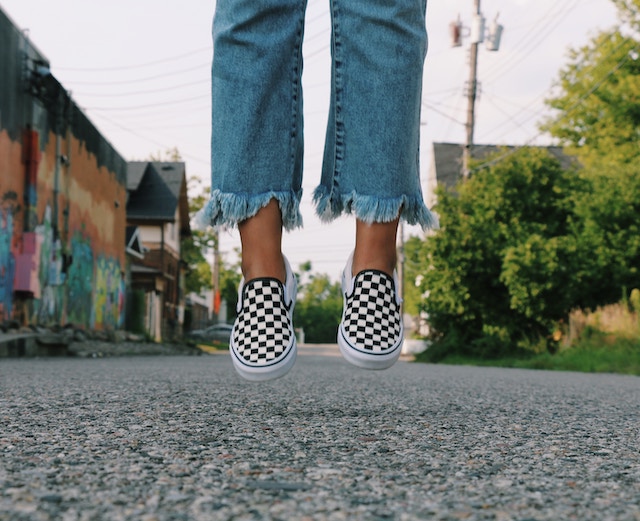 Schwarz-weiß karierte Vans | Rabatte Coupons