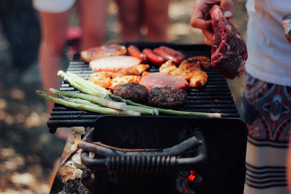 Bei uns kommt nicht nur Fleisch auf den Grill 