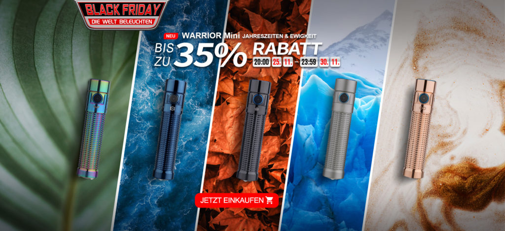 Black Friday Deals 2020 | olightstore.de | www.rabatt-coupon.com