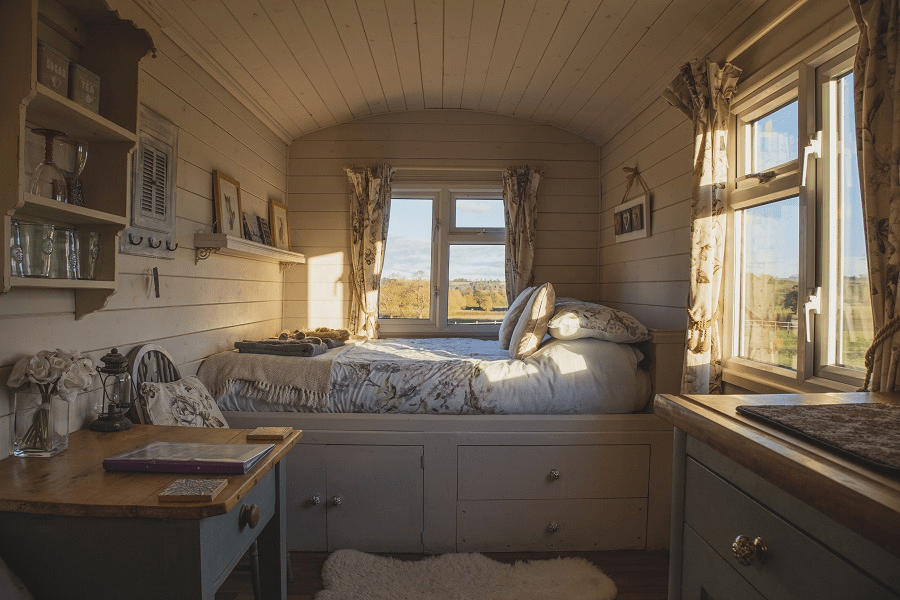 Tinyhouse im Garten | www.rabatt-coupon.com
