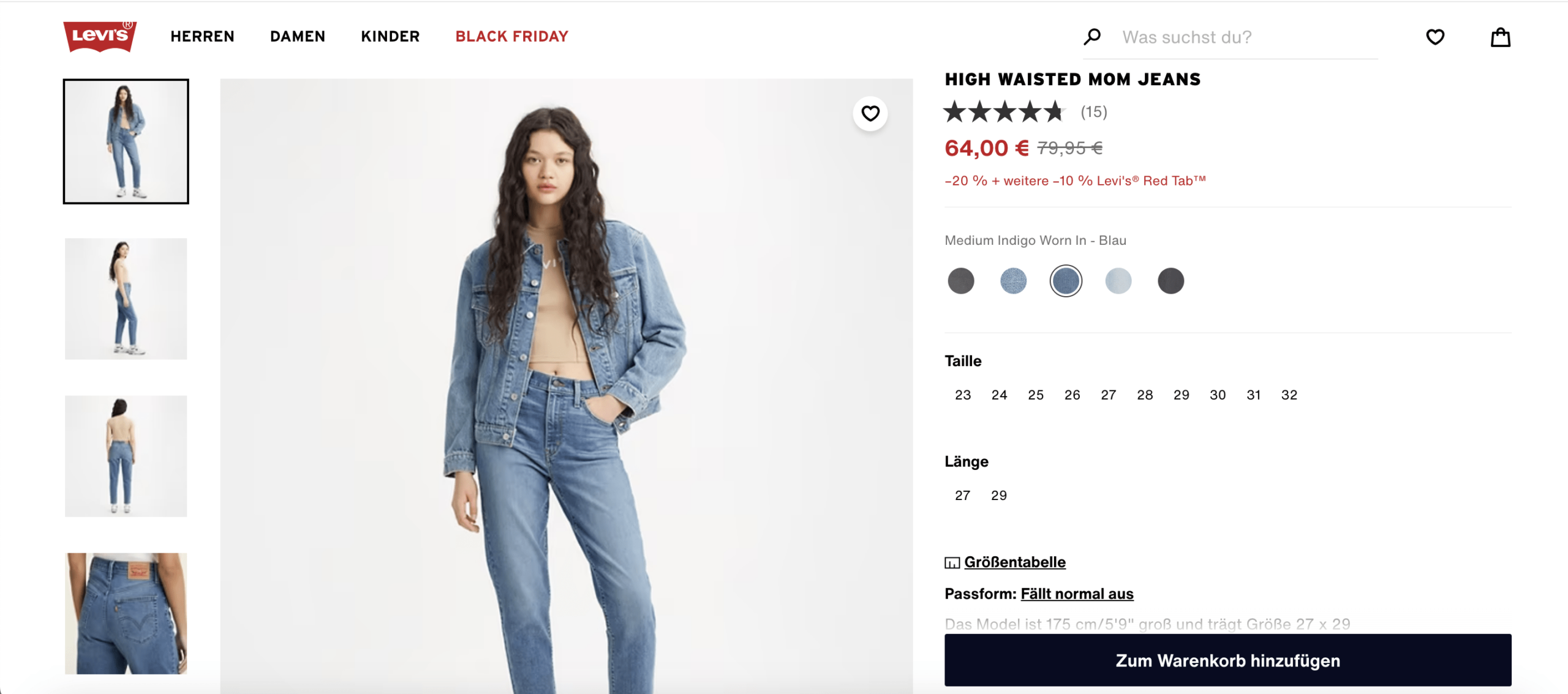 Levi's Black Friday | Levi's Rabattcode | www.rabatt-coupon.com