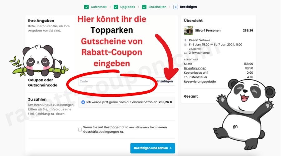 Topparken Gutschein