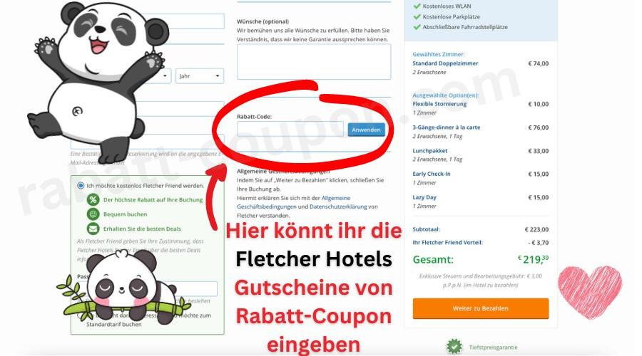Fletcher Hotels Gutschein
