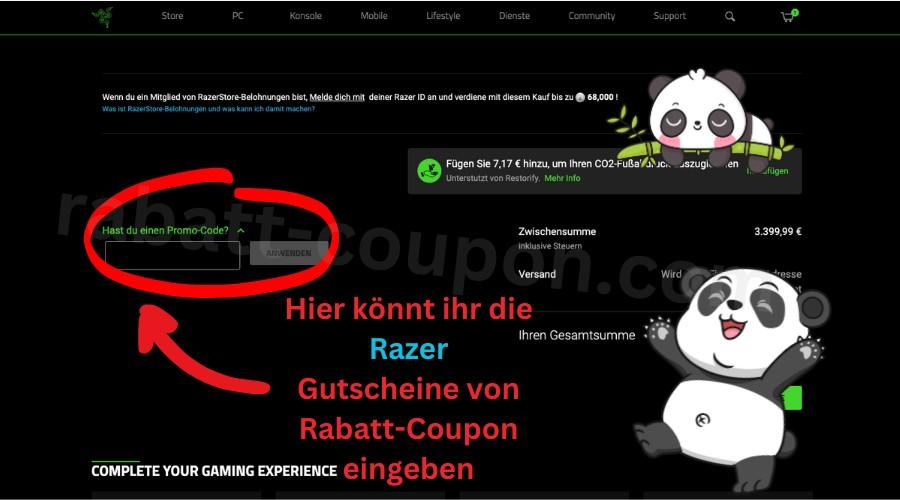 Razer Gutschein
