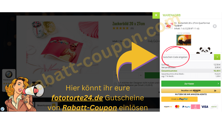 fototorte24.de Gutschein