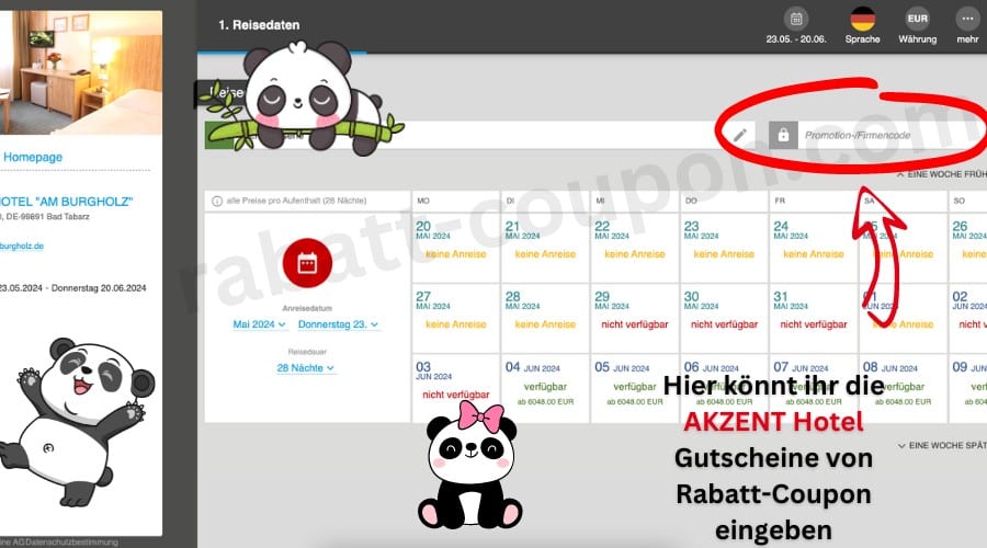 AKZENT Hotel Gutschein