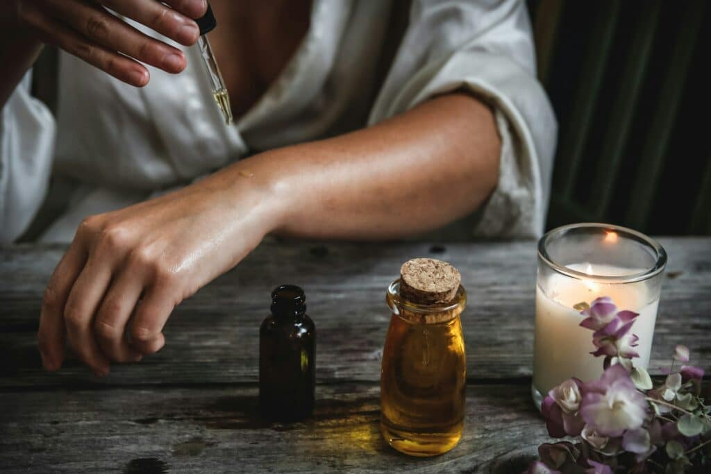 CBD Anwendung Hautpflege