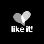 like it! pants Logo