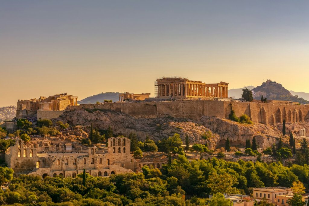 Die Akropolis in Athen