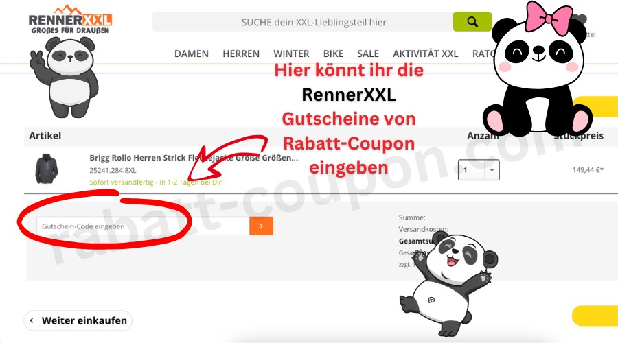 RennerXXL Gutschein
