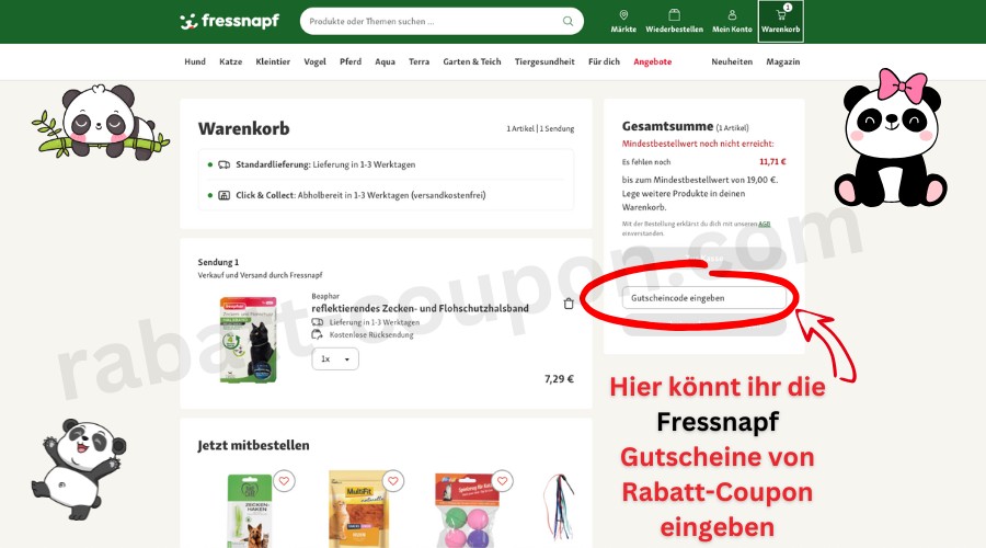 Fressnapf Gutschein