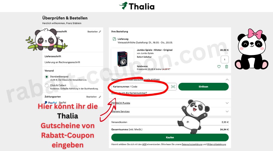 Thalia Gutschein